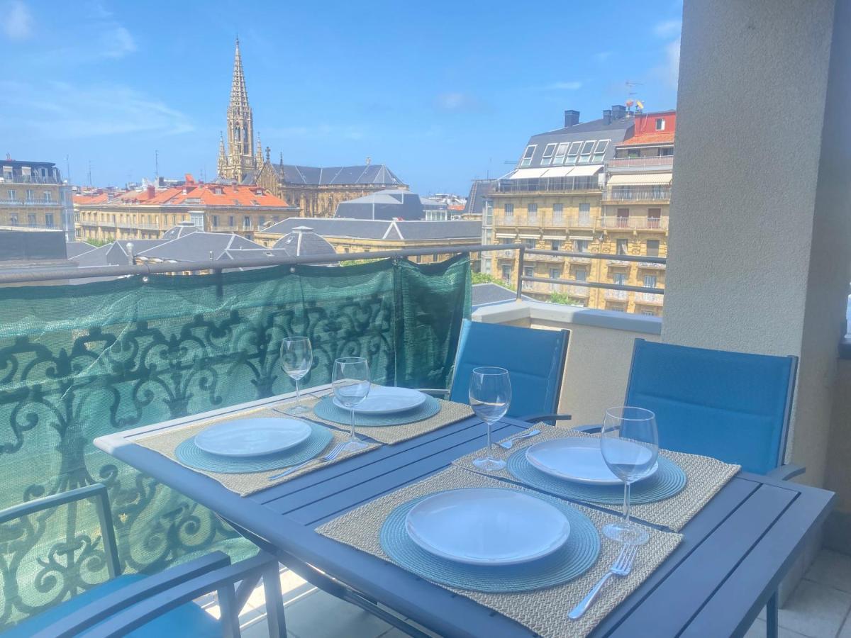 Mikain Terrace Cathedral View With Free Parking & Air Cond San Sebastián